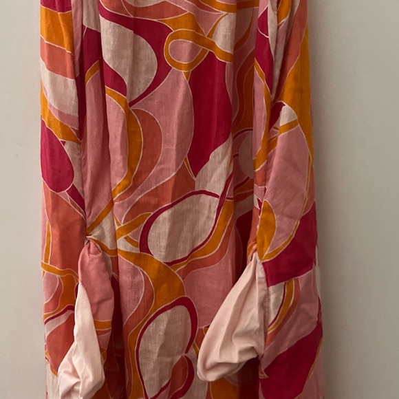 Rachel Zoe Vibrant Pink and Orange Dress - Picture 6 of 6